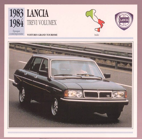 1983 1984 lancia trevi volumex - lancia,