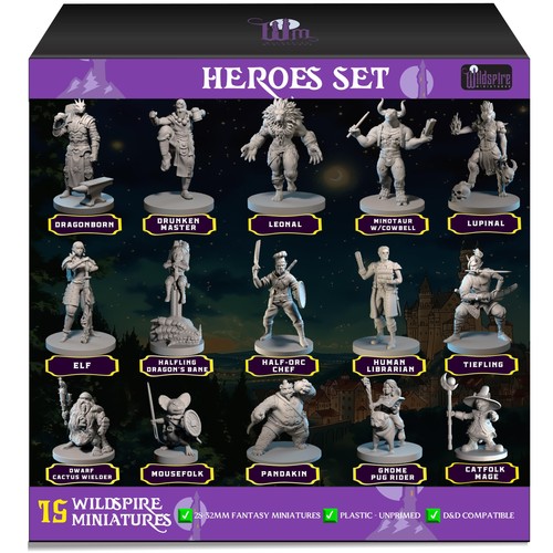 Figurines héros pnj - héros,