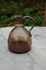 carafe, pichet signé Daum