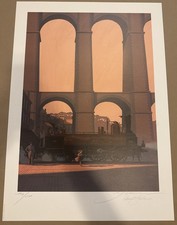 BRETAGNE EXPRESS -rare Laurent Duriuex poster print 146/200 Schuiten 2016 SIGNED