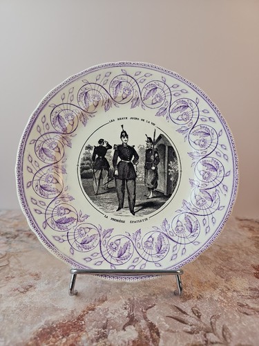 Assiette parlante les beaux - assiette,