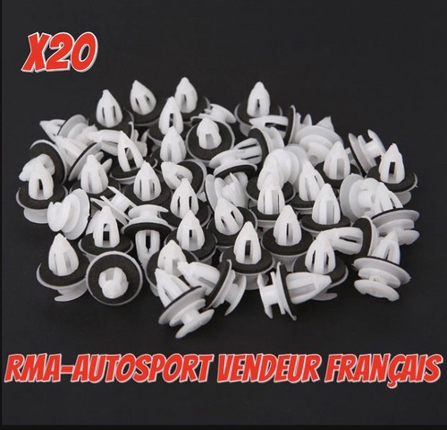 X20 clips fixation panneau - x20,