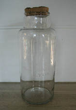 Ancien Bocal Pot en Verre