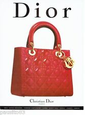 1997 Dior ADVERTISING 116 ADVERTISING Handbag Collection