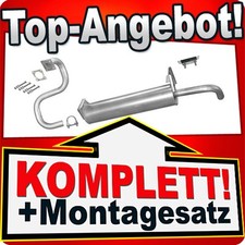 Pot d'échappement pour VW T3 TRANSPORTER III 1.6 D 50ch moteur : système d'éc...