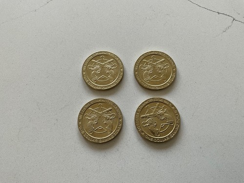Lot grands jetons token - 4,