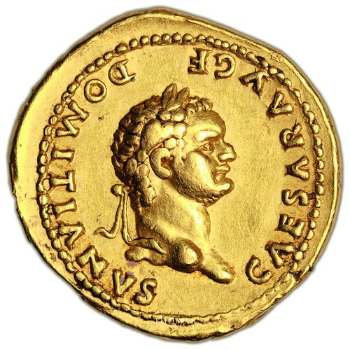 Monnaie romaine domitien - romaine,