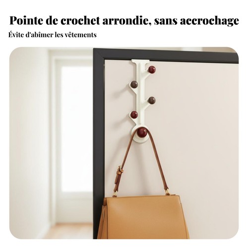 Porte manteau sans perçage - sans,