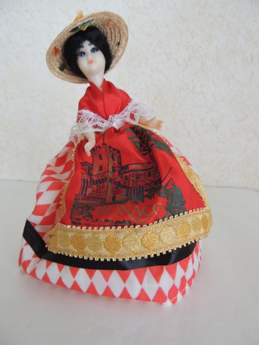 Poupée folklorique monaco - poupée, de
