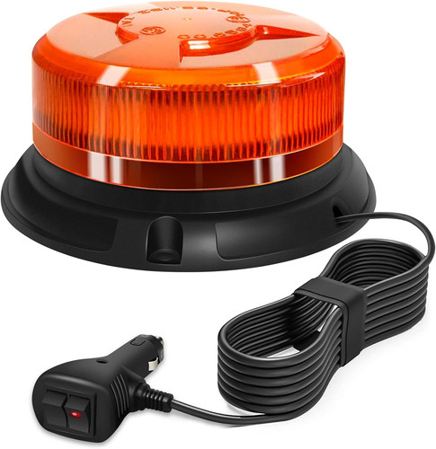 Gyrophare led 12v 24v orange - gyrophare,