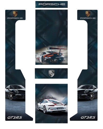 Stickers dartcab porsche jeu - porsche,