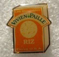 Pin's Alimentaire VIVIEN PAILLE Riz Etuve USA Incollables # D2