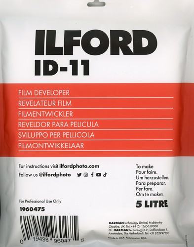 Ilford id11 révalteur film - ilford,