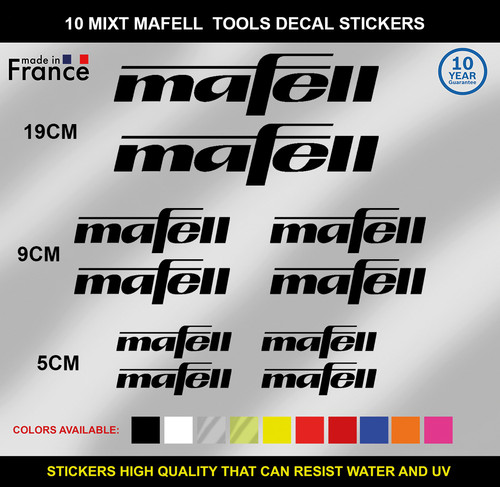 Mafell tools véritable decal - tools,