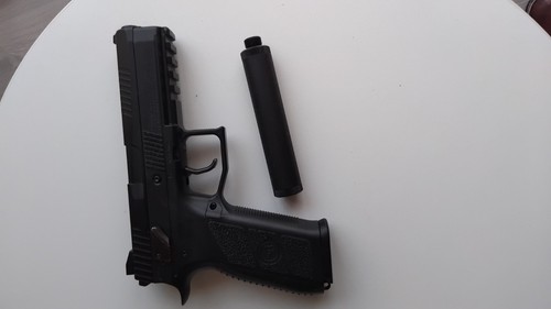 Pistolet gbb p09 duty - cz,