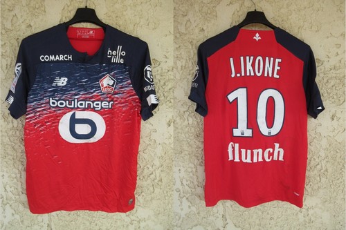 Maillot lille losc - lille, porté