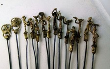 Lot de 14 Brochettes_ Etain