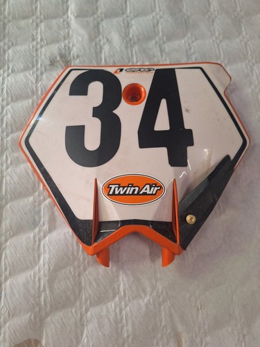 Plaque phare ktm 450 - 450, 2003