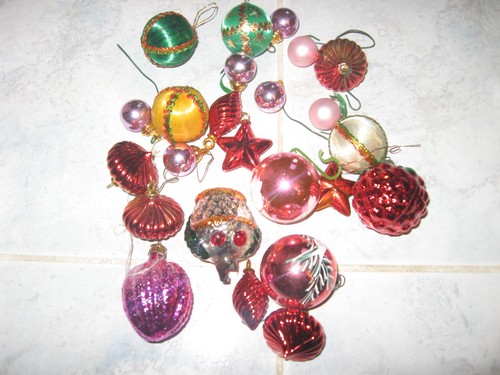 Lot boules de noel - de,