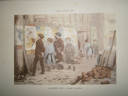 Engraving 1899 color - engraving, 19°