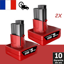 2x M12 pour Milwaukee 12 V