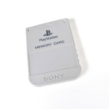 Carte Memoire Memory Card Sony Playstation PS1 Officiel SCPH-1020 Grey Jap 1