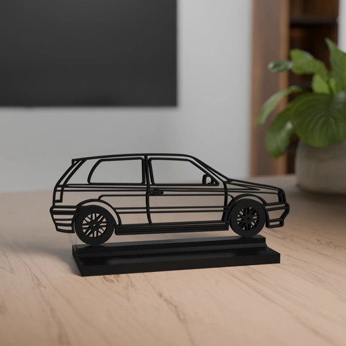 Golf gti modèle 3d - modèle,