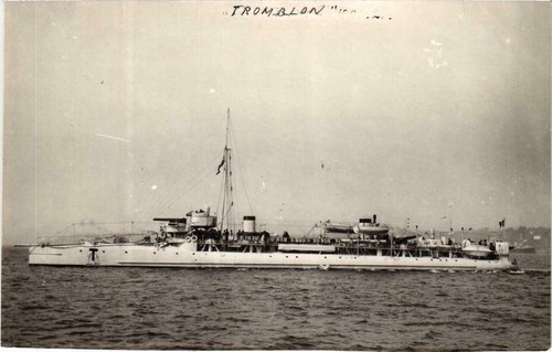 Cpa tromblon ships - ak,