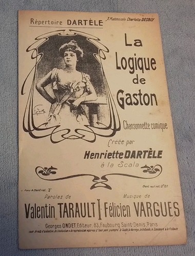 Ancienne partition musicale - partition,