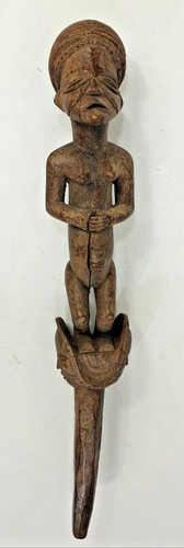 Statuette chef tchokwé - tchokwé,