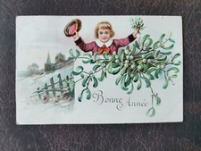 CPA Bonne Année - Muguet - Petite Fille