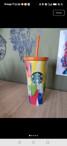 Starbucks gobelet multicolore