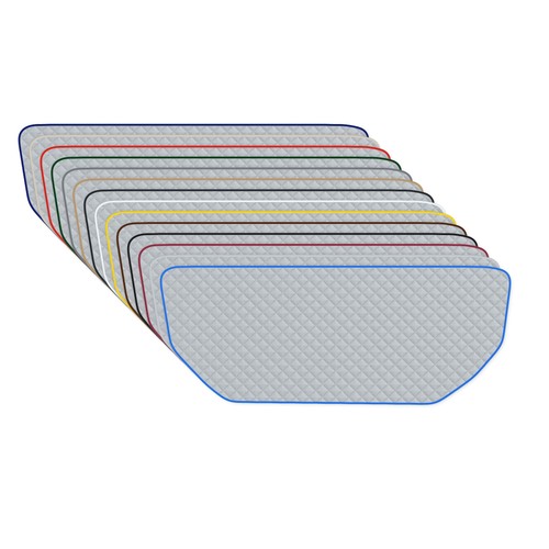 Gris cuir éco tapis coffre - cuir,