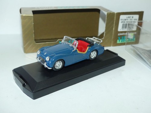 Triumph tr3 1956 - triumph, bleu