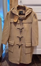 Duffle-coat femme Montgomery – pure laine – camel – Made in England – Taille 38