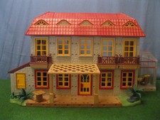 playmobil maison campagne custom meublée 1900
