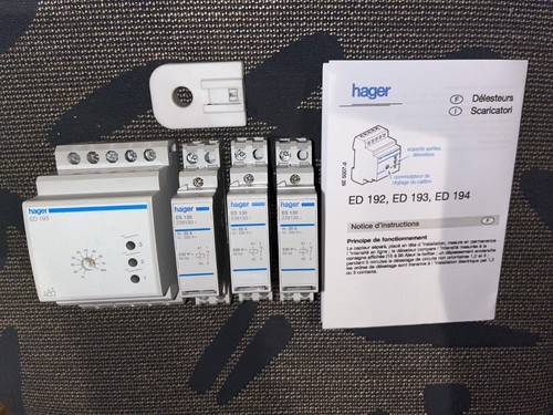 Hager ed193 délesteur - hager,