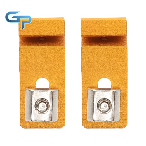 2pcs aluminum side clamps low - 2pcs,