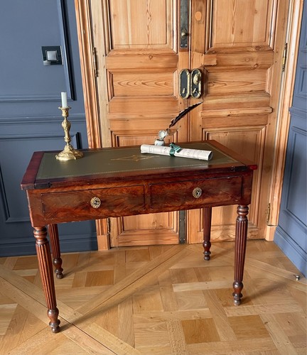 Bureau acajou louis - bureau,
