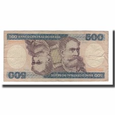 [#567242] Billet, Brésil, 500 Cruzeiros, Undated (1981-85), KM:200a, TB