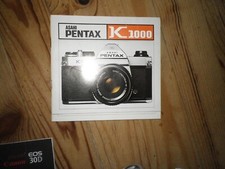 notice emploi, manuel pentax