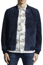 Veste en cuir Bellfield pour