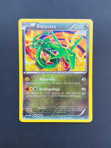 Carte pokemon rayquaza 20 - carte,