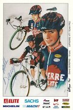 CYCLING cycling card DAVID DEREPAS team LAPIERRE MOUNTAIN BIKE TEAM PRO signed 