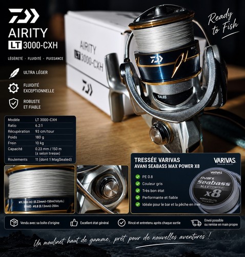 Daiwa airity 3000 cxh - daiwa, 3000-cxh