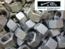 800 1/2 Flat Washers & Finished Hex Nuts Hot Dipped Galvanized Coarse Thread