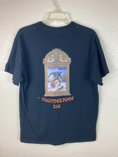 Vintage Gamma Delta Chi Thunderdome 2IX Event T-shirt Black Orange Graphic Sz L