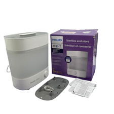 Philips Avent Advanced SCF291/00 Bottle Steam Sterilizer & Storage #NO2052
