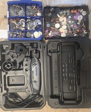 Dremel 4300 Rotary Tool With Bits And Accessories - Bits Are Mixed Brand