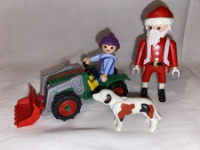 Playmobil Enfant Et Tracteur